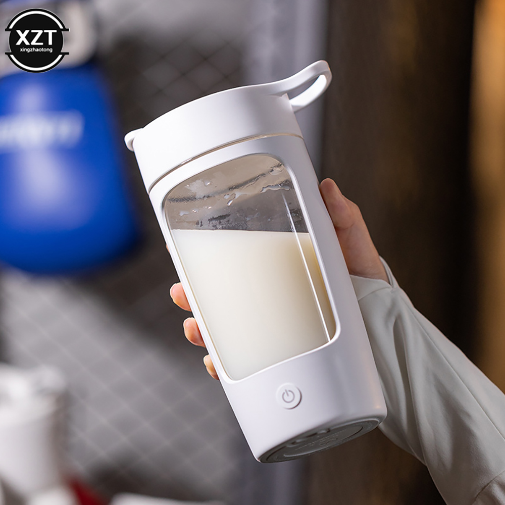 Nutrition And Exercise - 650Ml Electric Protein Shaker Bottle USB