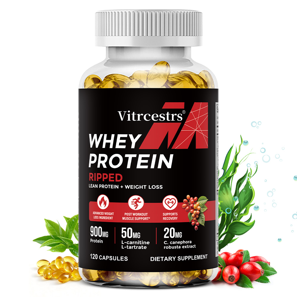 Nutrition And Exercise - Whey Protein Capsules, 900mg Protein, Post‑Workout