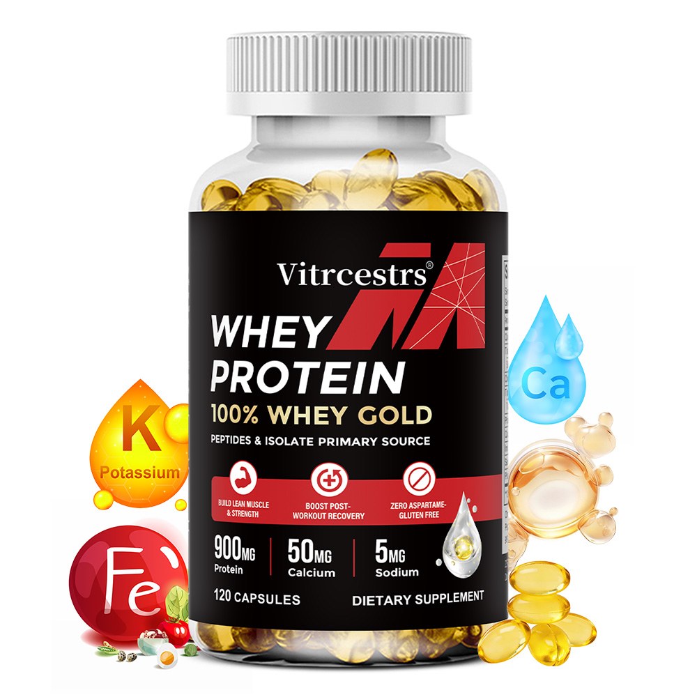 Nutrition And Exercise - Whey Protein Concentrate Capsules - 900mg
