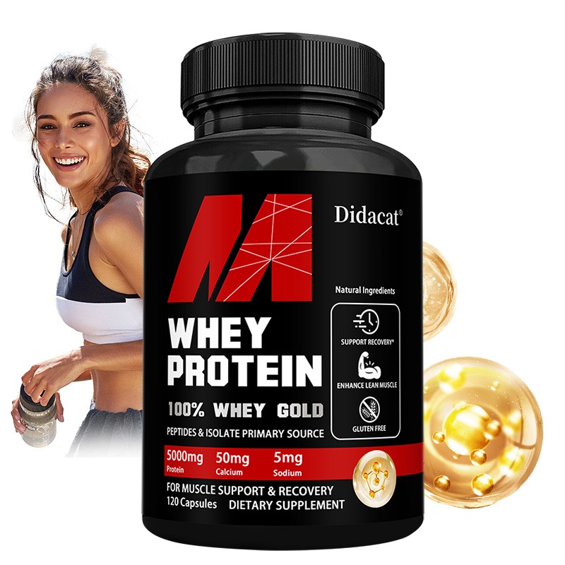 Nutrition And Exercise - Didacat Whey Protein Concentrate, with 5000mg