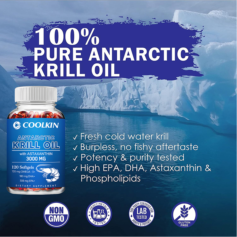 Antarctic Krill Oil 3000mg - O - Omega 3 Fish Oil review and price