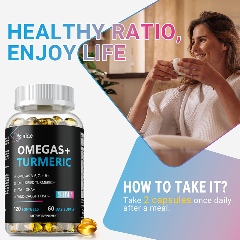 Omegas+ Turmeric Capsules - In - Turmeric Curcumin Capsule review and price