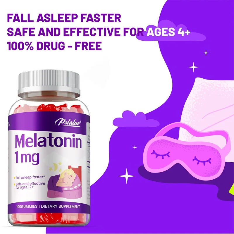 Melatonin Gummies 1mg - Helps  - Melatonin Sleep Gummy review and price