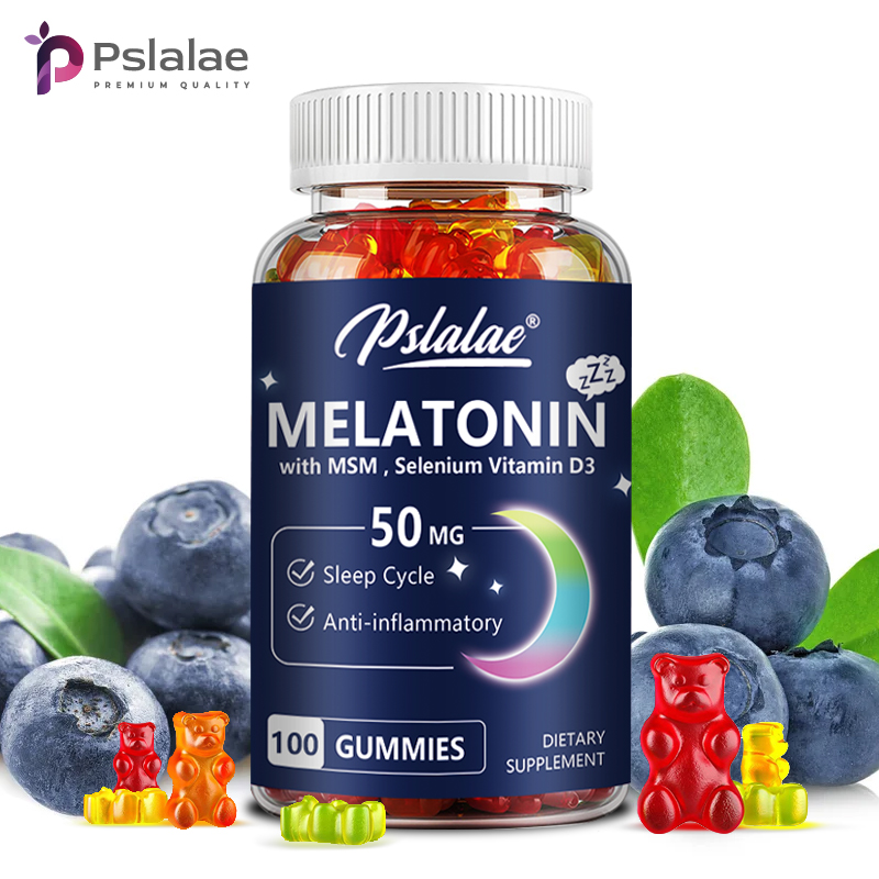 Melatonin Gummies 50mg - Sleep - Melatonin Sleep Gummy review and price