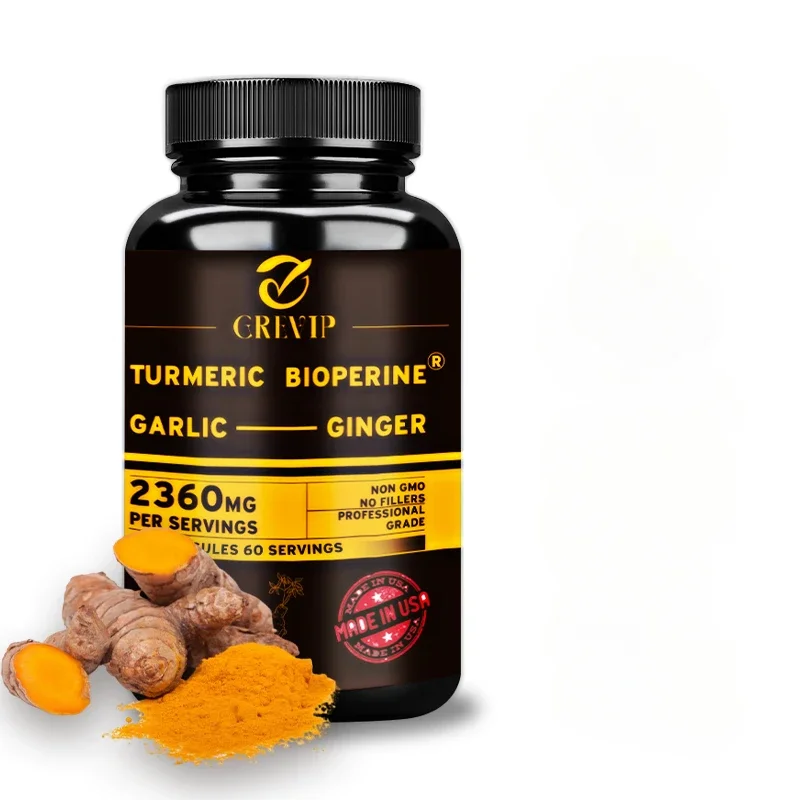 4-in-1 Turmeric Ginger Supplem - Turmeric Curcumin Capsule review and price