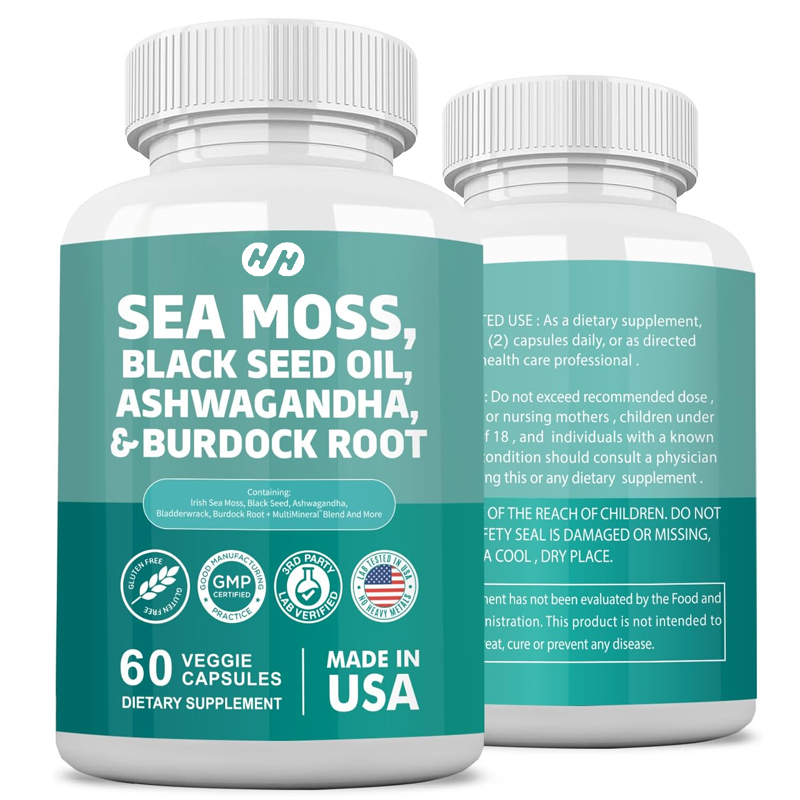 60 Capsules 7000mg Seaweed 400 - Black Seed Oil Capsule review and price