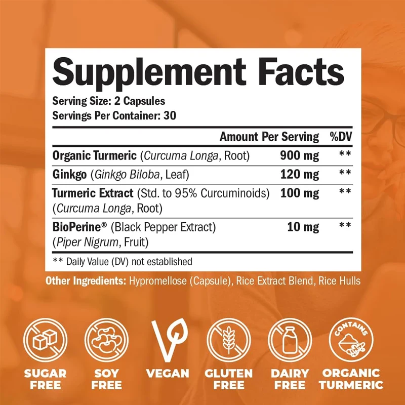 Organic Turmeric Curcumin Supp - Turmeric Curcumin Capsule review and price