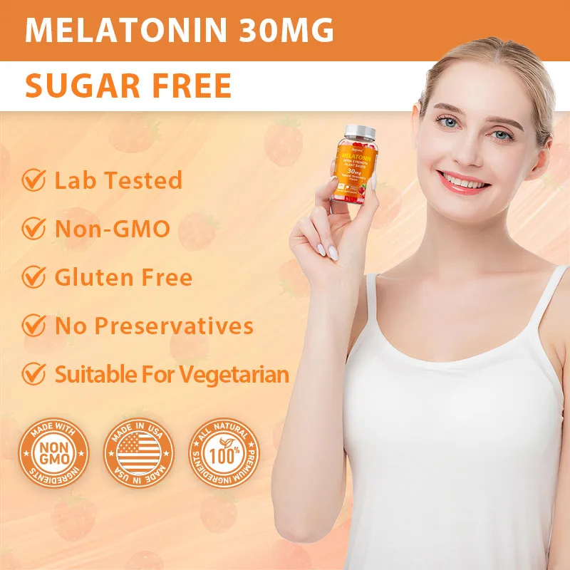 Melatonin 30mg - Calm The Mind - Melatonin Sleep Gummy review and price