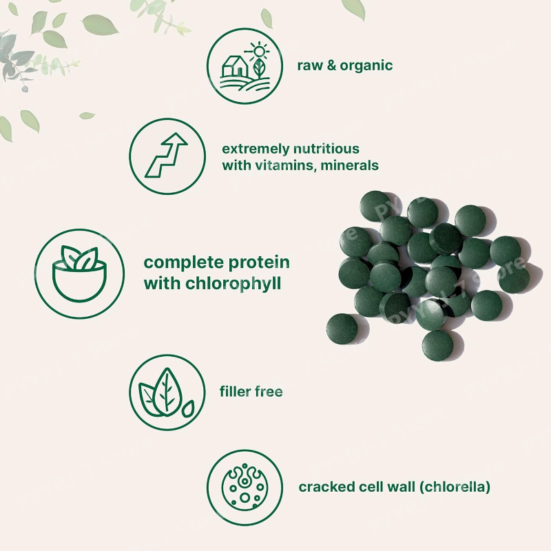Spirulina Chlorella Tablets Or - Spirulina Tablet Organic review and price