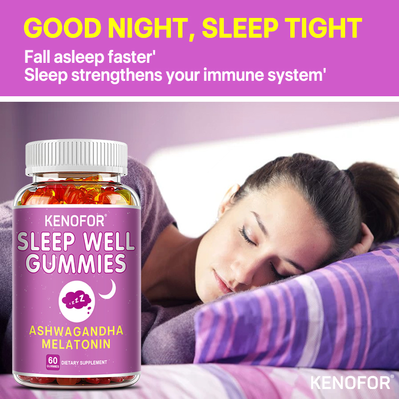 Melatonin + Ashwagandha Gummie - Melatonin Sleep Gummy review and price