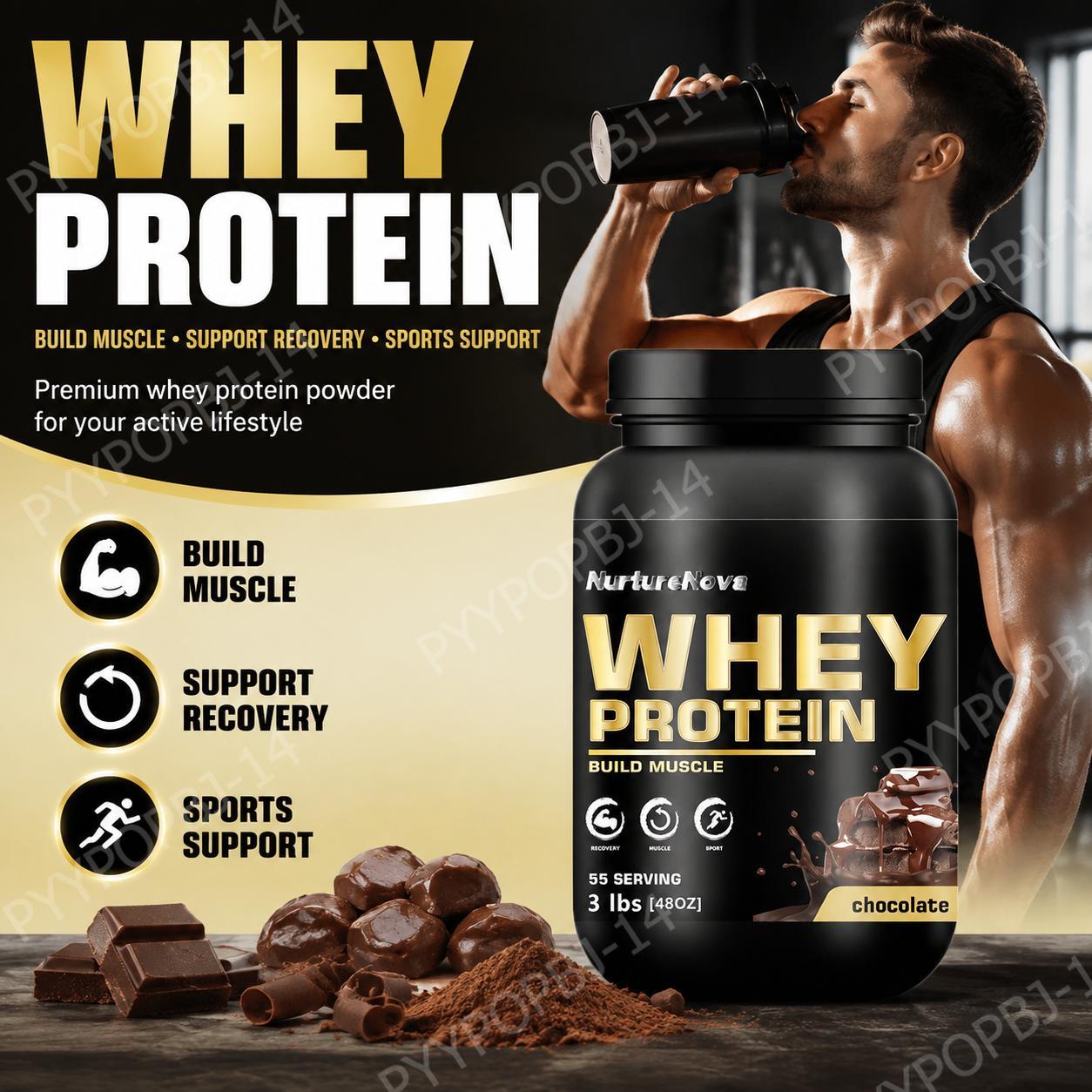 NurtureNova Chocolate Whey Pro - Fitness Nutrition Whey Protein review and price