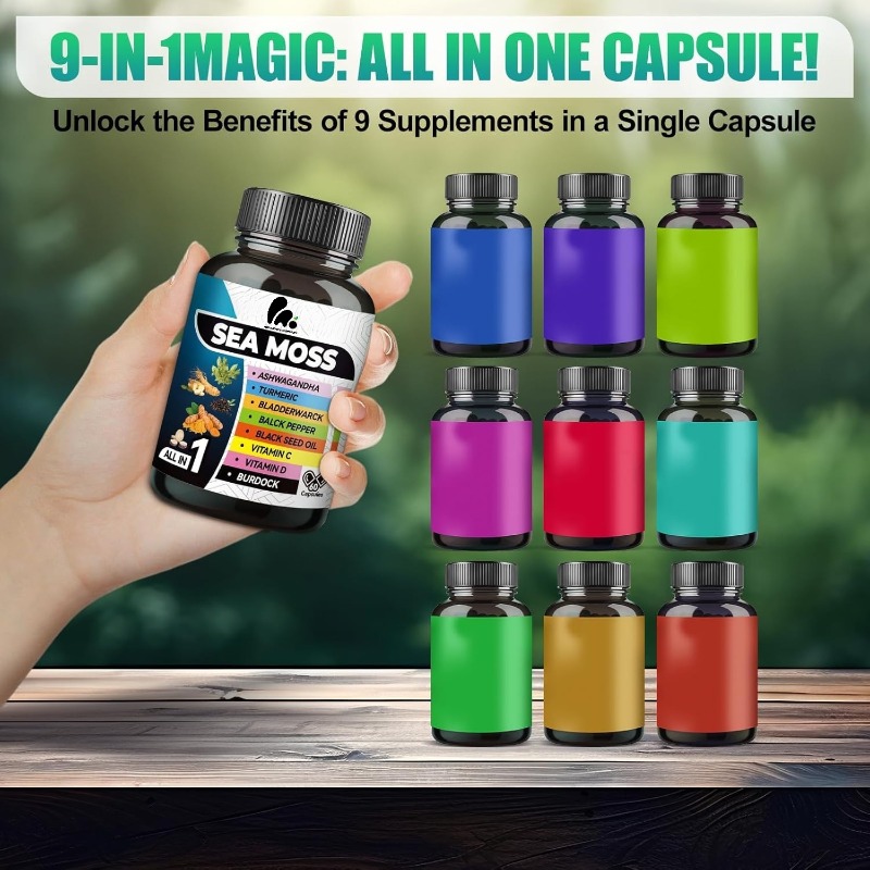 9-in-1 Seaweed Black Seed Oil, - Black Seed Oil Capsule review and price