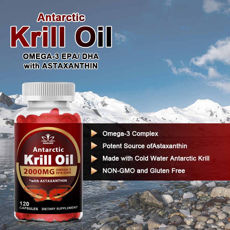 2000Mg Krill Oil Phospholipid  - Omega 3 Fish Oil review and price