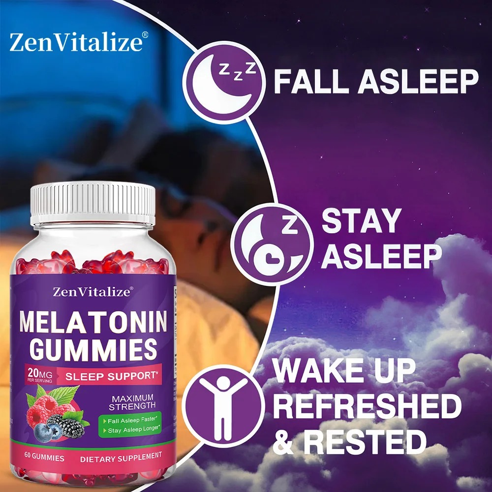 Adult Melatonin Gummies Suppor - Melatonin Sleep Gummy review and price
