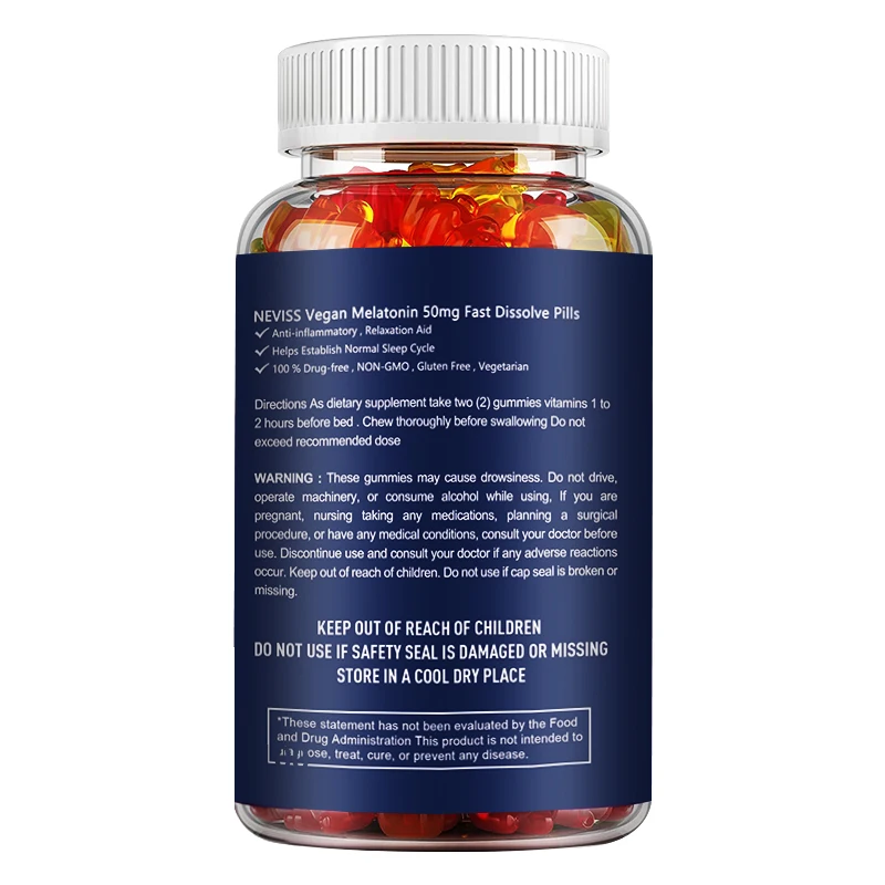 Melatonin Gummies 50mg - Sleep - Melatonin Sleep Gummy review and price