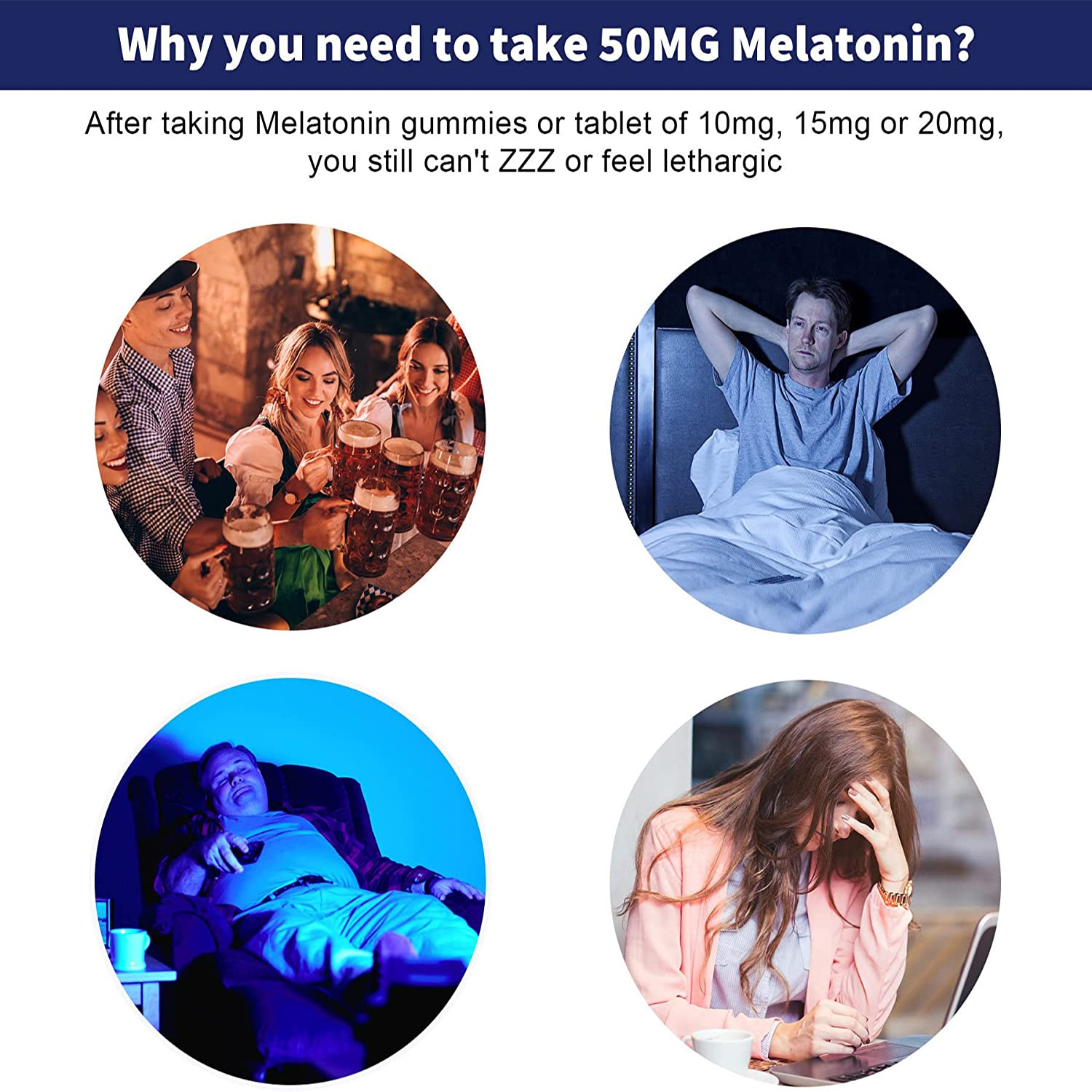 Melatonin Gummies 50mg - Anxie - Melatonin Sleep Gummy review and price